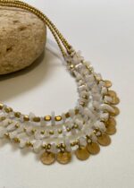 Collar piedras y medallas - layaring