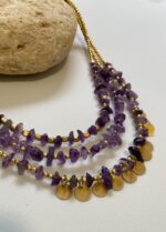 Collar piedras y medallas - layaring