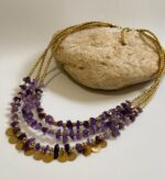 Collar piedras y medallas - layaring