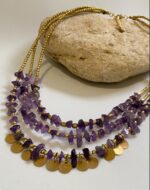 Collar piedras y medallas - layaring