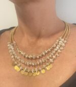 Collar piedras y medallas - layaring