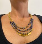 Collar piedras y medallas - layaring
