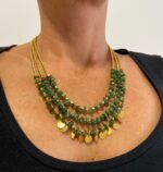 Collar piedras y medallas - layaring