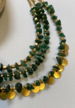 Collar piedras y medallas - layaring