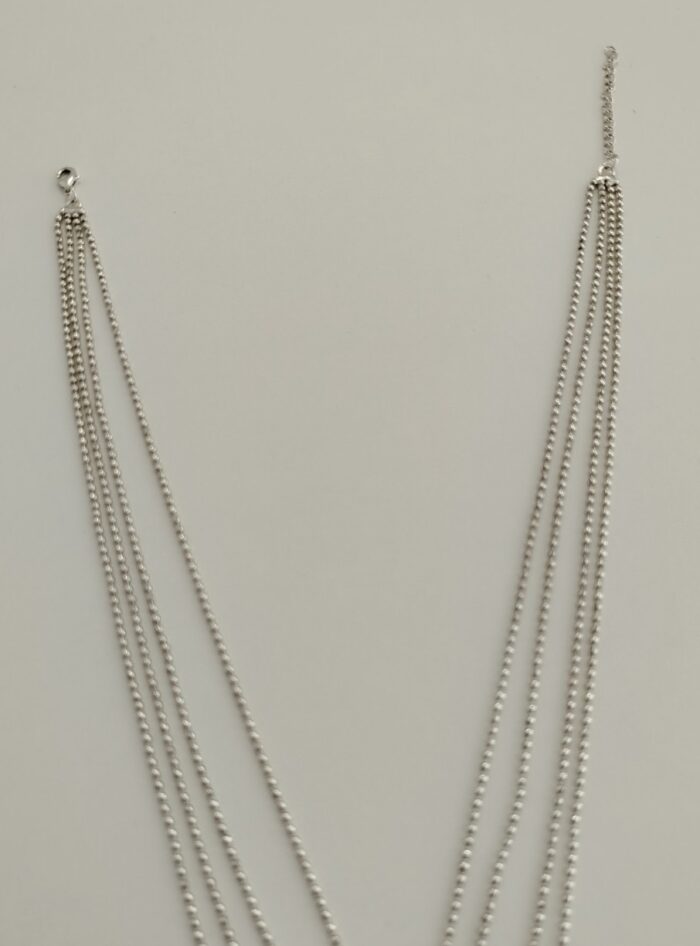 Collar Largo Multicapa de Perlas