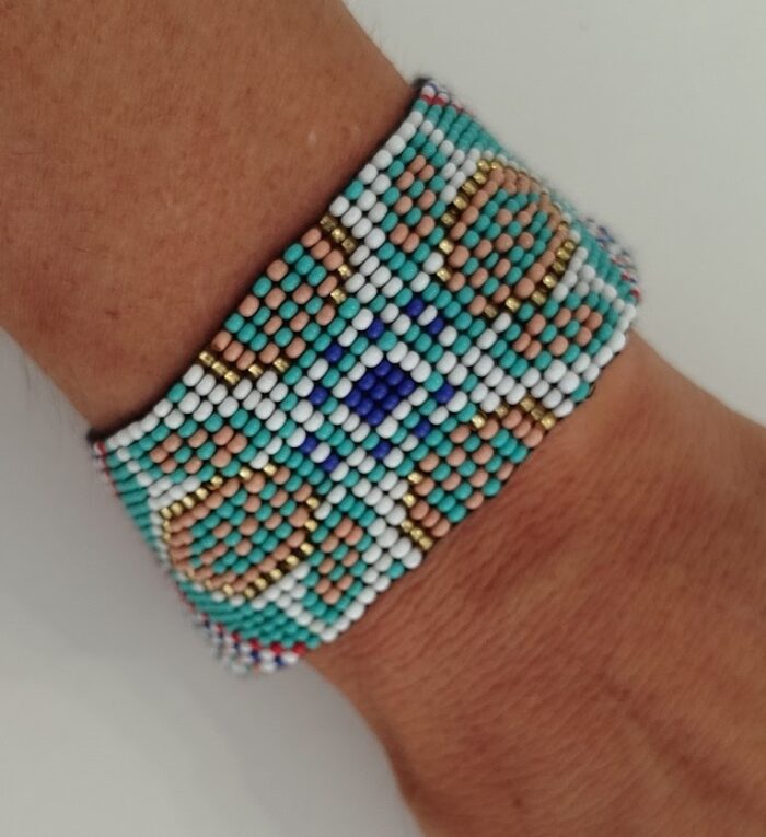 Pulsera Perlas Coloridas Mandala