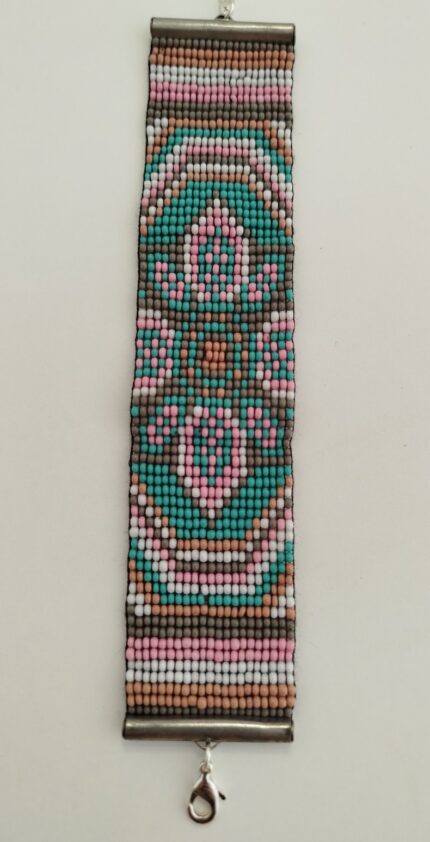Pulsera Perlas Coloridas Mandala