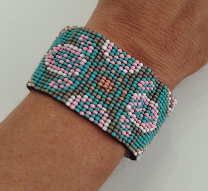 Pulsera Perlas Coloridas Mandala
