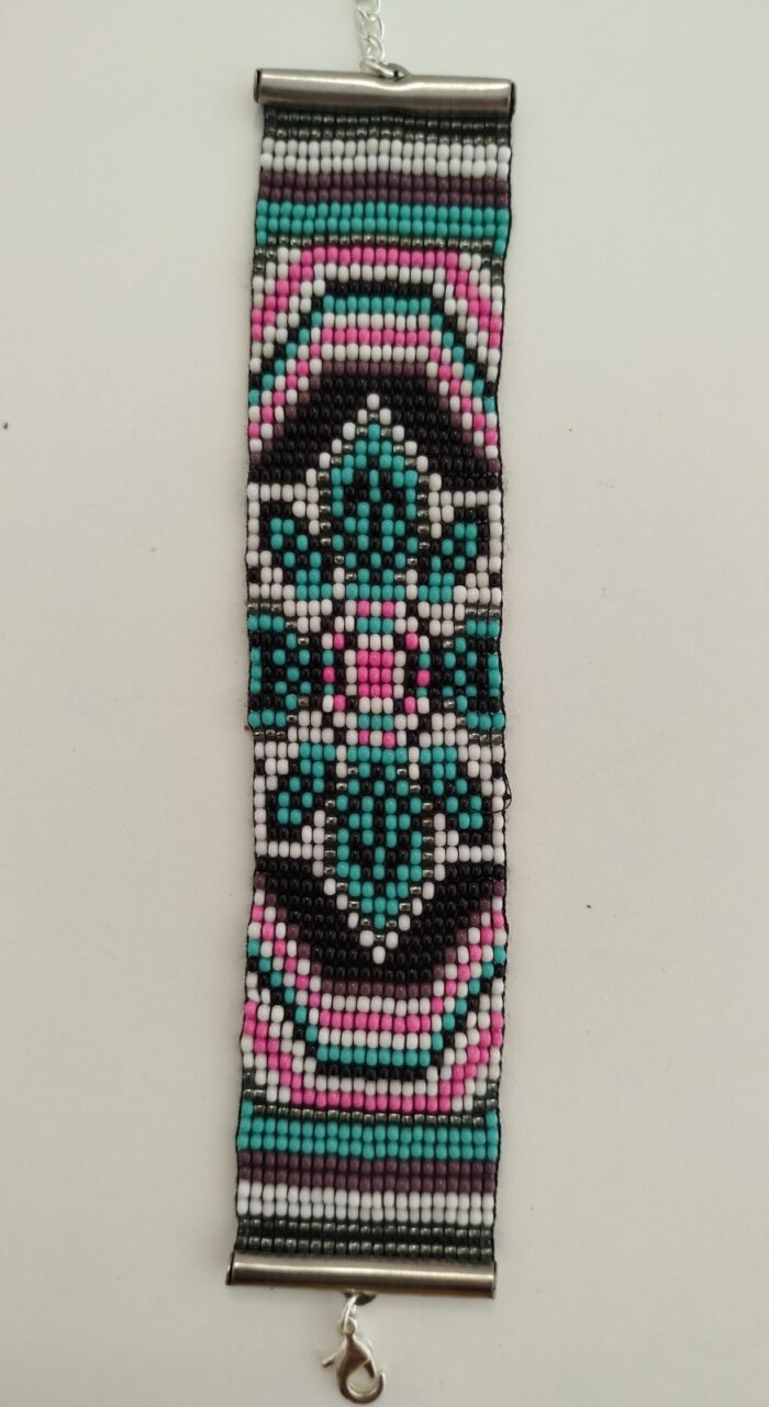 Pulsera Perlas Coloridas Mandala
