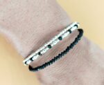Pulsera Tres Hileras de Perlas