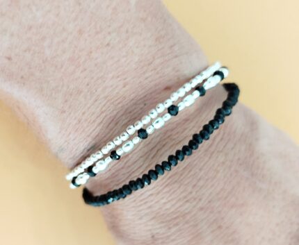 Pulsera Tres Hileras de Perlas