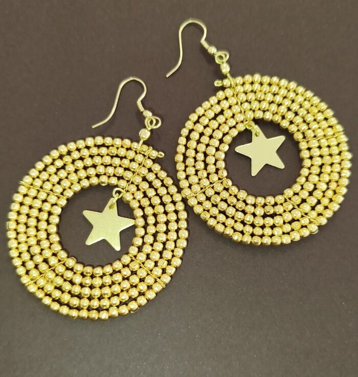 Pendientes Espiral De Estrella