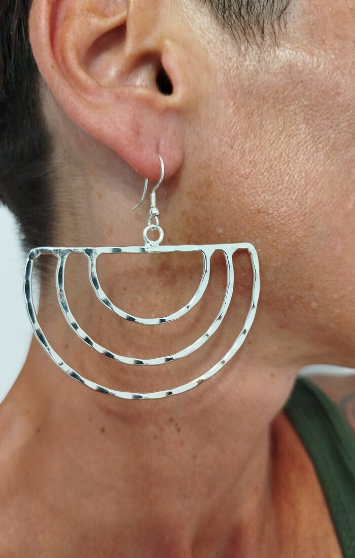 Pendientes TORNADO Media Luna