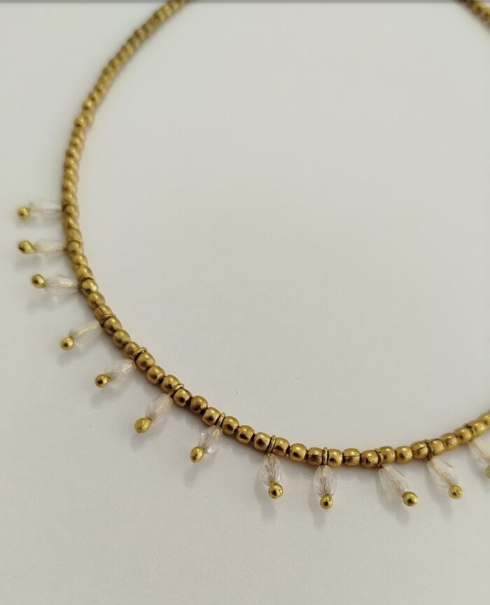 Collar Cuentas Ovaladas
