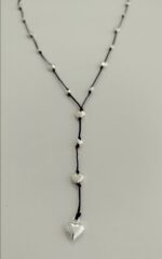 Collar Largo Corazoncitos