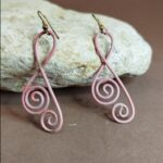 Pendientes Espirales Coloradas
