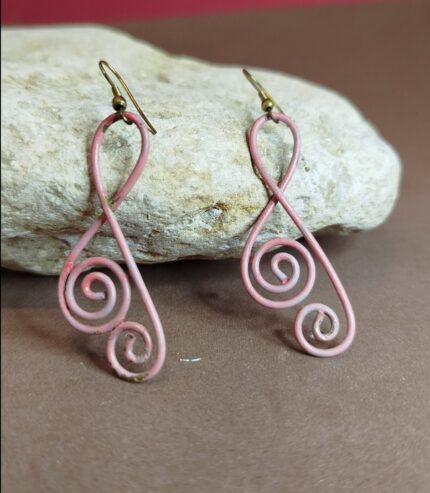 Pendientes Espirales Coloradas