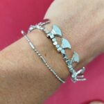 Pulsera Doble Colgantes Hacha