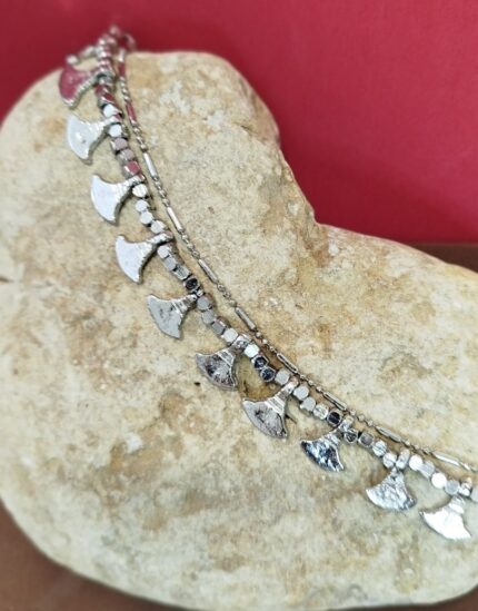 Pulsera Doble Colgantes Hacha