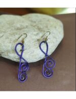 Pendientes Espirales Coloradas