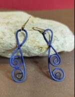 Pendientes Espirales Coloradas