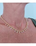 Collar Cuentas Ovaladas