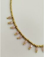 Collar Cuentas Ovaladas