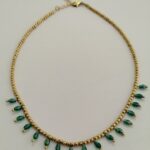 Collar Cuentas Ovaladas