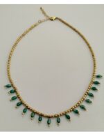 Collar Cuentas Ovaladas