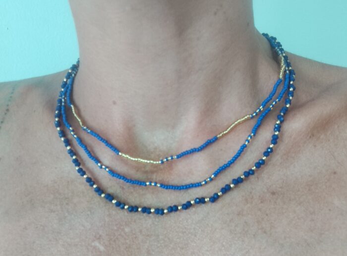 Collar Cuentas de colores - Layering