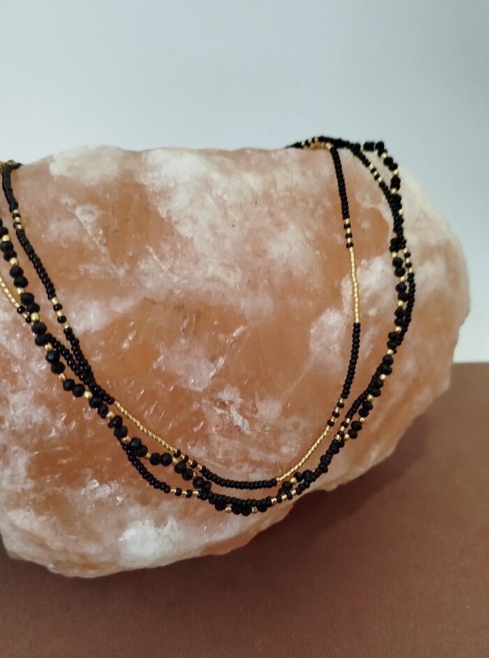 Collar Cuentas de colores - Layering