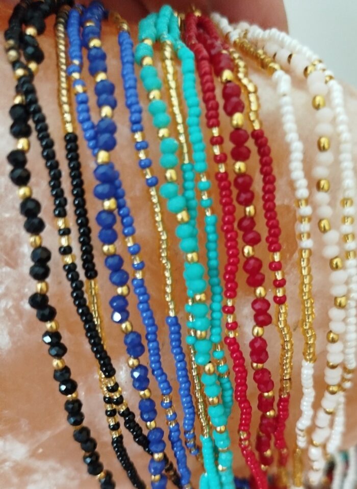 Collar Cuentas de colores - Layering