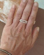Anillo de Cuentas Plata