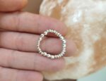 Anillo de Cuentas Plata
