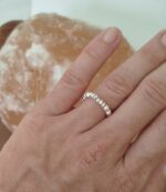 Anillo de Cuentas Plata