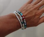 Pulsera Perlas y Estrellas