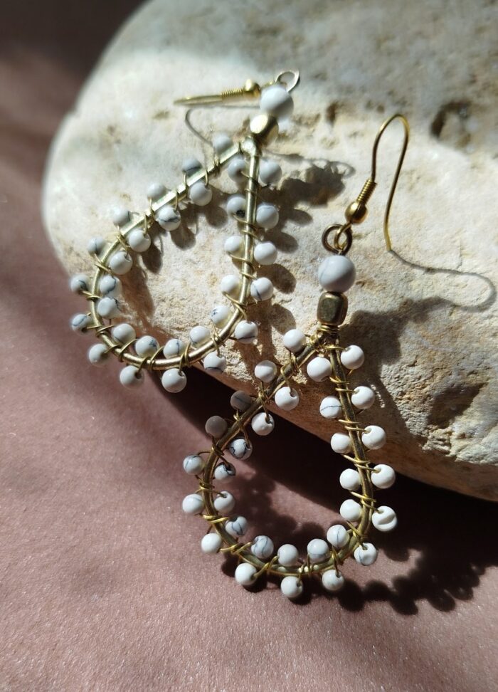 Pendientes Gota y Cuentas