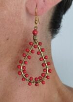 Pendientes Gota y Cuentas