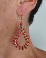 Pendientes Gota y Cuentas