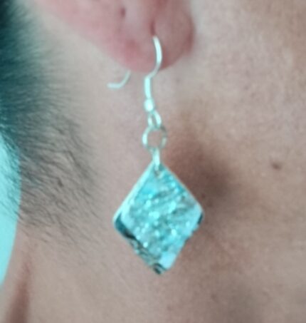 Pendientes Giada - Rombos Superpuestas