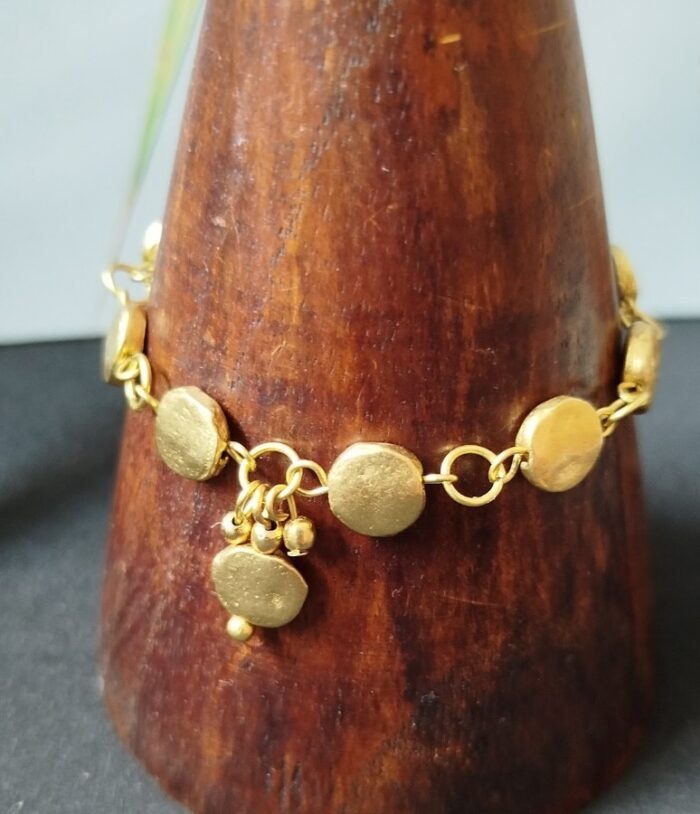 Pulsera Aros y Ciondolo Decorado
