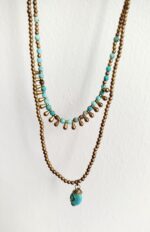 Collares Cuentas y Piedra