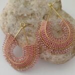 Pendientes Hilo Suave de Cuentas