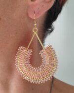 Pendientes Hilo Suave de Cuentas