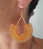 Pendientes Hilo Suave de Cuentas