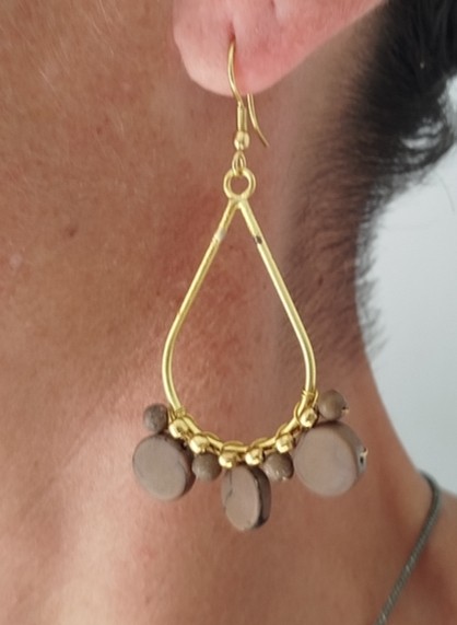 Pendientes Gota Hueca
