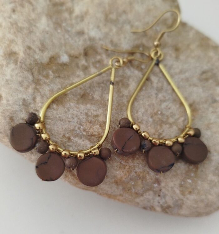 Pendientes Gota Hueca