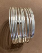 Pulsera Rígida - Hilos Baño de Plata