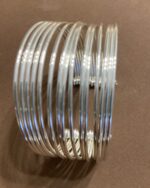 Pulsera Rígida - Hilos Baño de Plata