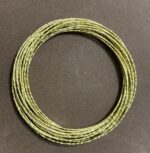 Pulsera rígida - Hilos dorados entrelazados